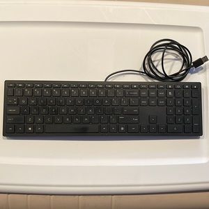 HP Keyboard - USB - Black